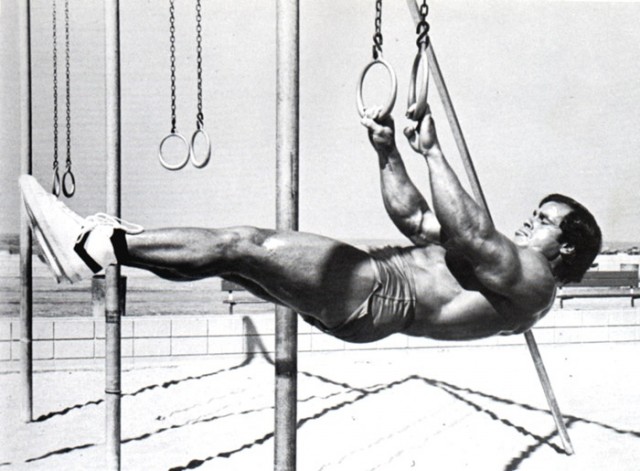 Franco-Columbu-Front-Lever • Zach Even-Esh