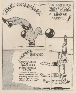 old school bodyweight ad