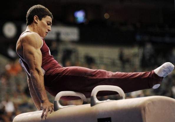 ripped gymnast