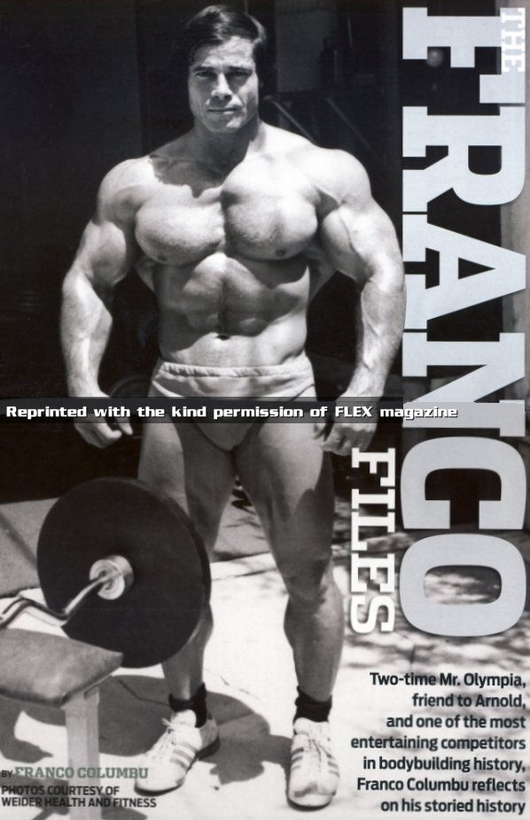 franco columbu flex magazine