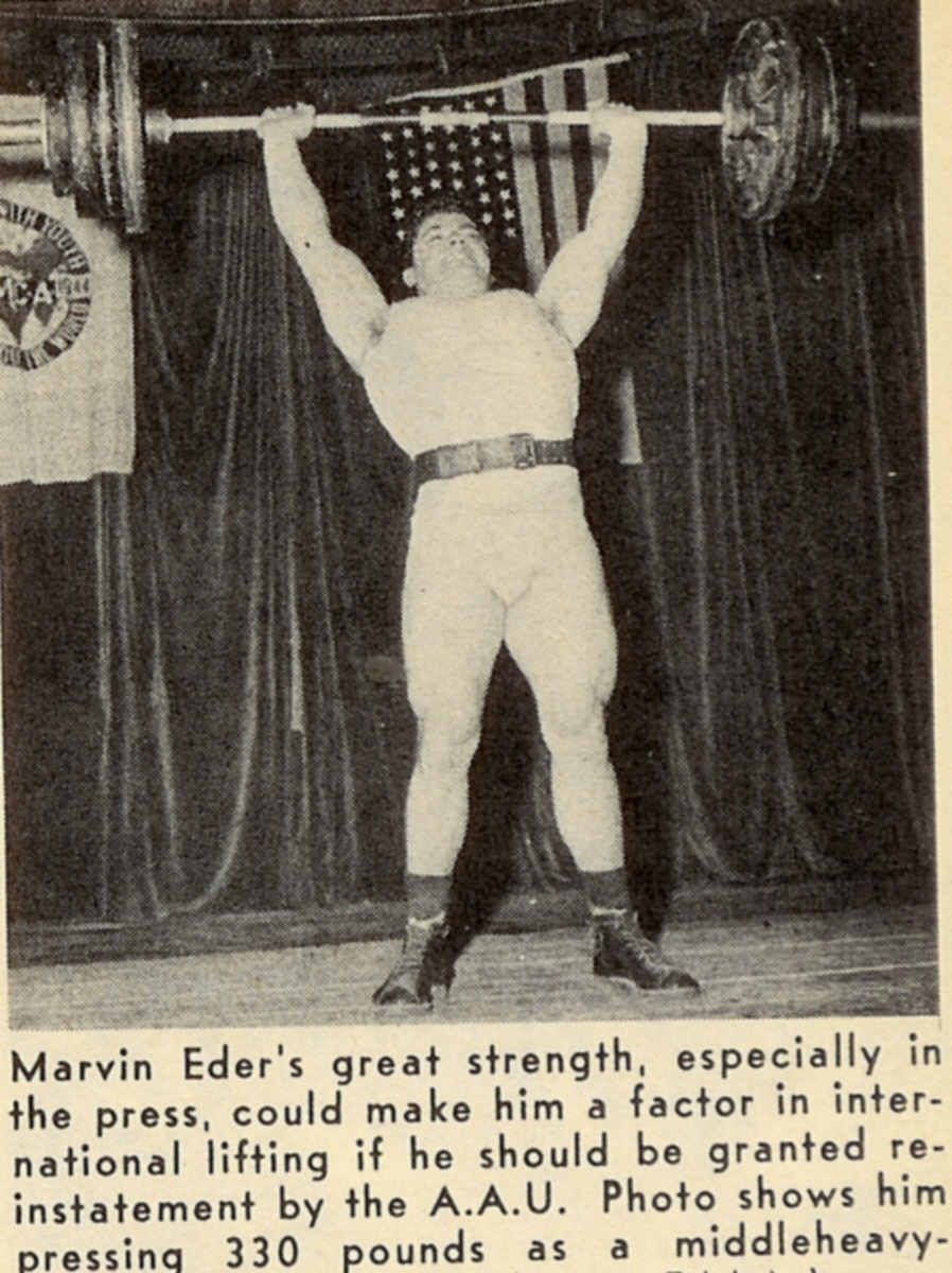 Marvin Eder Military Press