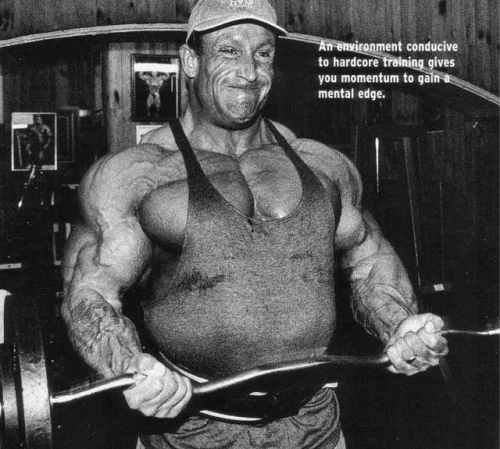 Dorian yates best sale torn bicep