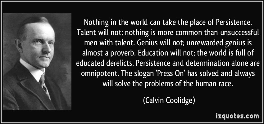 Coolidge-Persistence-Quote