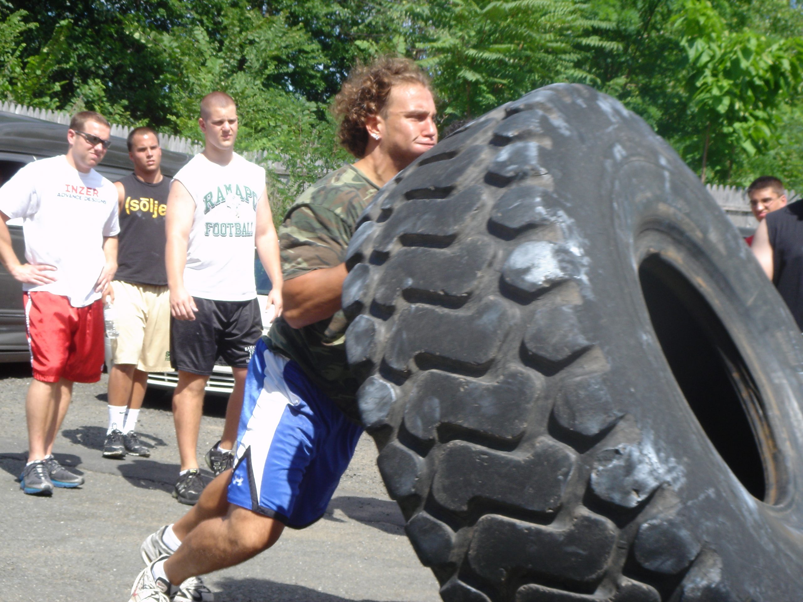 Strongman tire weight sale