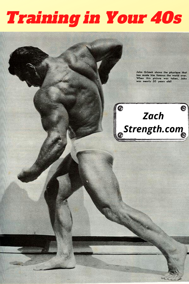 John Grimek Workout Strength Training in Your 40s Zach Even Esh