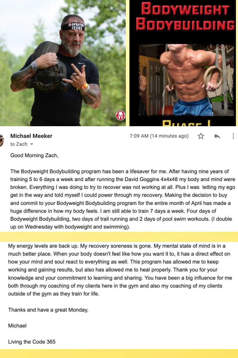 Bodyweight Bodybuilding Training System • Zach Even-Esh
