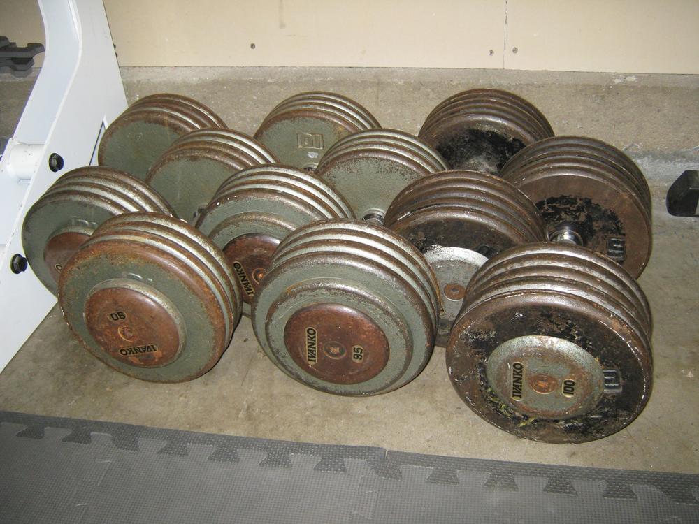 Ivanko dumbbells for online sale