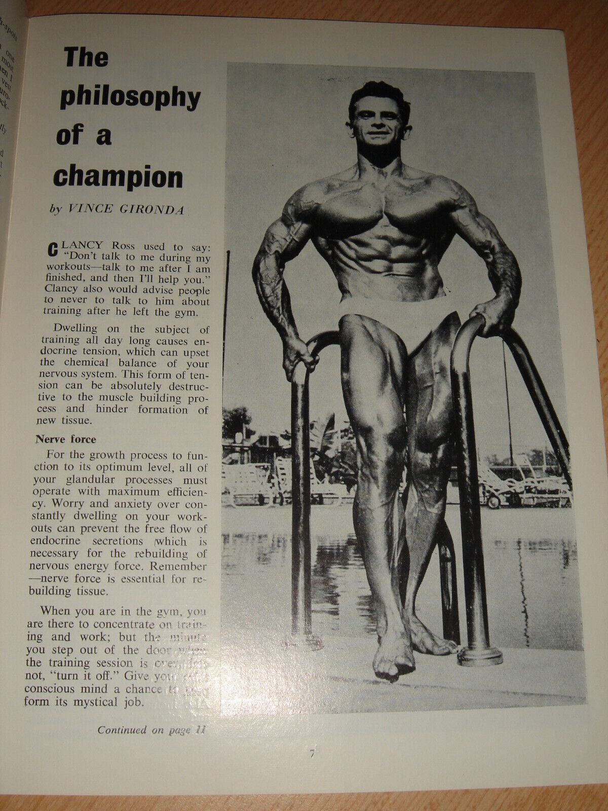 Vince talking about how the gym started and his bodybuilding achievements.